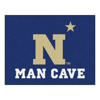 U.S. Naval Academy Man Cave Rug - 34 in. x 42.5 in.