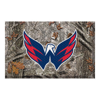 NHL - Washington Capitals Camo Rubber Scraper Door Mat