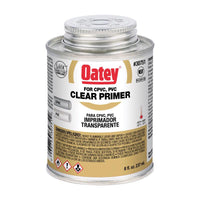 Oatey Clear Primer For CPVC/PVC 8 oz