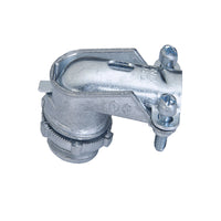 Sigma Engineered Solutions 1/2 in. D Die-Cast Zinc Flex Angle Connector For AC, MC and FMC/RWFMC 25