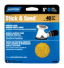 Norton Stick & Sand 5 in. Aluminum Oxide Adhesive A250/A290/H290 Sanding Disc 40 Grit Extra Coarse 4