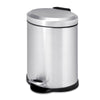 Honey-Can-Do 1.3 gal Silver Stainless Steel Step-On Trash Can