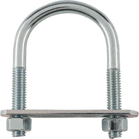 2190BC 632 3/8" X 2" X 3-1/2" U Bolt - Zinc Plated