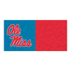 University of Mississippi (Ole Miss) Light Blue Team Carpet Tiles - 45 Sq Ft.