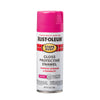 Rust-Oleum Stops Rust Gloss Poppy Pink Enamel Spray Paint 12 oz (Pack of 6)