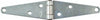 National Hardware 4 in. L Zinc-Plated Heavy Strap Hinge 1 pk