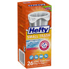 Hefty Arm & Hammer 4 gal Trash Bags Flap Tie 26 pk 0.5 mil