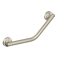 BRUSHED NICKEL 16" ANGLED GRAB BAR