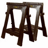 Stanley 33 in. H X 27 in. W X 4 in. D Folding Sawhorse 1000 lb. cap. 2 pc