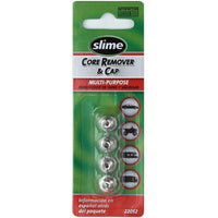 Slime Metal 1 psi Tire Valve Cap 4 pk