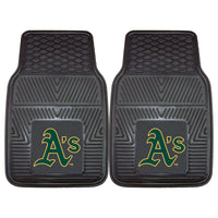 MLB - Oakland Athletics Heavy Duty Car Mat Set - 2 Pieces