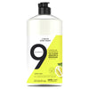 9 Elements Lemon Scent Liquid Dish Soap 16 oz 1 pk (Pack of 6)