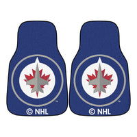 NHL - Winnipeg Jets Carpet Car Mat Set - 2 Pieces