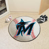 MLB - Miami Marlins Baseball Rug - 27in. Diameter