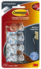 Command Strips 17301Clr Clear Medium Command™ Cord Clips 4 Count  (Pack Of 4)