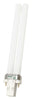 Phillips 434662 13 Watt 2-Pin Pl-S Cool White Compact Fluorescent Non-Dimmable Light Bulb (Pack of 6)