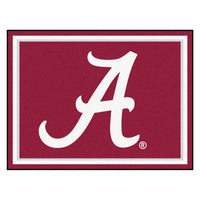 University of Alabama 8ft. x 10 ft. Plush Area Rug