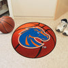 Boise State University Basketball Rug - 27in. Diameter