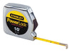 Stanley PowerLock 10 ft. L X 0.25 in. W Tape Measure 1 pk (Pack of 12)