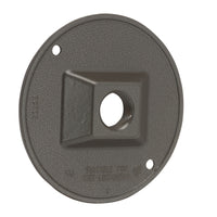 Bell Round Die cast Aluminum 1 gang Weatherproof Cover