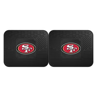 NFL - San Francisco 49ers Back Seat Car Mats - 2 Piece Set