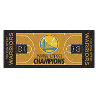 NBA - Golden State Warriors 2018 NBA Champions Court Runner Rug - 30in. x 54in.