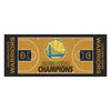 NBA - Golden State Warriors 2018 NBA Champions Court Runner Rug - 30in. x 54in.