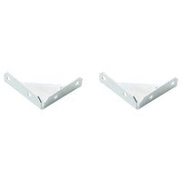 National Hardware 3 in. H Steel Inside Corner Brace