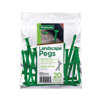 Greenscapes 4-1/2 in. L Landscape Fabric Pegs 20 pk