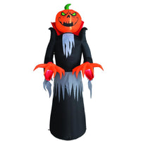 Celebrations Four Season 8 ft. LED Prelit Spinning Pumkin Head Inflatable