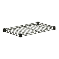 Honey Can Do 1 in. H x 36 in. W x 14 in. D Steel Shelf Rack Black