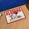 University of Alabama Ticket Stub Rug - 19in. X 30in.