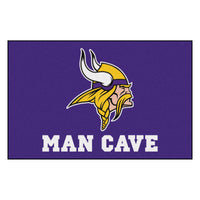 NFL - Minnesota Vikings Man Cave Rug - 19in. x 30in.