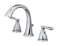 OakBrook Modena Chrome Widespread Bathroom Sink Faucet 6-8 in.