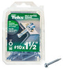 Teks No. 10 X 1-1/2 in. L Hex Washer Head Sheet Metal Screws 90 pk