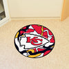 NFL - Kansas City Chiefs XFIT Roundel Rug - 27in. Diameter