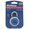 Wordlock 5.85 in. H X 3.71 in. W X 1.42 in. L Aluminum Combination Dial Padlock