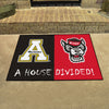 House Divided - NC State / Appalachian State House Divided Rug