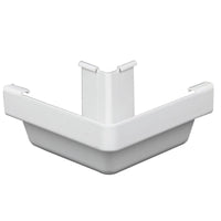 Amerimax 3.25 in. H x 6.25 in. W x 6.25 in. L White Vinyl Outside Corner