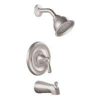 Moen Banbury 1-Handle Brushed Nickel Tub and Shower Faucet