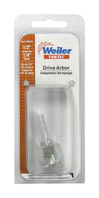 Weiler Vortec 1/2 in. Cable Twist Drive Arbor 1 pc