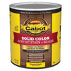 Cabot Solid Tintable 1806 Neutral Base Oil-Based Acrylic Deck Stain 1 qt. (Pack of 4)