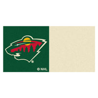 NHL - Minnesota Wild Team Carpet Tiles - 45 Sq Ft.