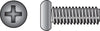 Hillman No. 10-24 X 1 in. L Phillips Flat Head Stainless Steel Machine Screws 100 pk