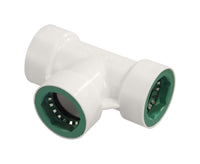 Orbit Pvc-Lock 3/4 In. Push  X 3/4 In. Dia. Push Plastic Tee Connector