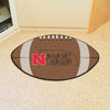 University of Nebraska Southern Style Football Rug - 20.5in. x 32.5in.