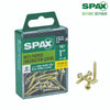 SPAX No. 6 x 1 in. L Phillips/Square Flat Head Yellow Zinc Steel Multi-Purpose Screw 40 each