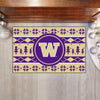 University of Washington Holiday Sweater Rug - 19in. x 30in.