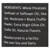 Oolala Potato Chips - Black Truffle and Olive Oil - Case of 9 - 5 oz.