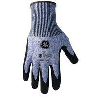 General Electric Unisex Dipped Gloves Black/Blue XL 1 pair